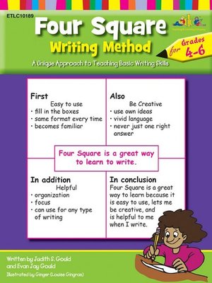cover image of Four Square: Writing Method for Grades 4-6